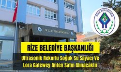 Ultrasonik Rekorlu Soğuk Su Sayacı Ve Lora Gatewey Anten Satın Alınacaktır