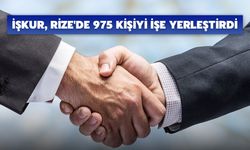 İŞKUR, Rize'de 975 Kişiyi İşe Yerleştirdi