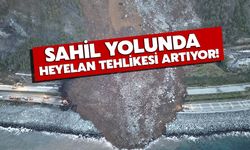 Karadeniz Sahil Yolu'nda Heyelan Tehlikesi Artıyor