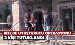 Rize'de Uyuşturucu Operasyonu: 2 Kişi Tutuklandı