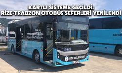 Kartlı Sisteme Geçildi: Rize-Trabzon Otobüs Seferleri Yenilendi