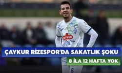 Çaykur Rizespor'a Papanikolaou'dan Kötü Haber