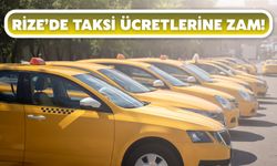 Rize’de Taksi Ücretlerine Zam!