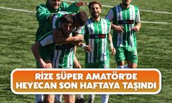 Rize Süper Amatör'de Gollü Hafta