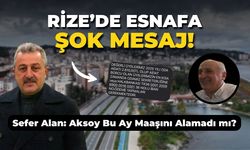 Rize’de Esnafa Şok Mesaj: “Aidatınızı En Kısa Zamanda Ödeyin”