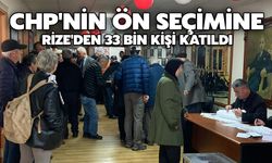 CHP'nin Ön Seçimine Rize'den 33 Bin Kişi Katıldı