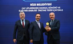 Rize Belediyesi Çay Lifinden Mangal Kömürü ve Enerji Üretim Tesisi’ne Ödül