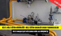RİZE İLİ ARDEŞEN İLÇESİ FATİH İLKOKULU DOĞAL GAZ DÖNÜŞÜMÜ İŞİ