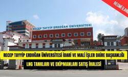 LNG Tankları ve Ekipmanları Satış İhalesi