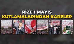 Rize 1 Mayıs Kutlamalarından Kareler