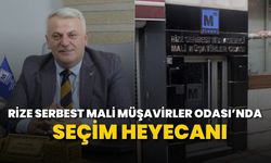 Rize Serbest Mali Müşavirler Odası’nda Seçim Heyecanı