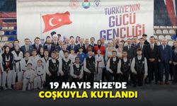 19 Mayıs Rize’de Coşkuyla Kutlandı