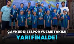 Rize’de Yüzme Yarışları Tamamlandı: Çaykur Rizespor Yarı Finalde