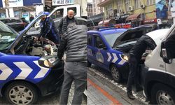 Zabıtadan Yolda Kalan Vatandaşa Yardım Eli