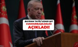 Kurban bayramı tatili uzatıldı mı? Bayram tatili kaç gün 2025? Cumhurbaşkanlığı açıkladı...