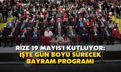 Rize 19 Mayıs'ı Kutluyor: İşte Gün Boyu Sürecek Bayram Programı