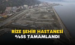 Rize Şehir Hastanesi İnşaatında Yüzde 55 İlerleme Kaydedildi