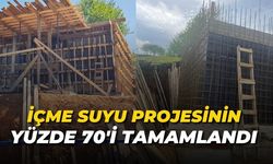 İçme Suyu Projesinin Yüzde 70'i Tamamlandı