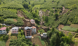 Trabzon’da Heyelan: 5 Ev Tehlike Altında
