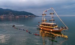 Karadeniz kanolarla renklendi