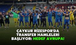 Çaykur Rizespor'da Transfer Hamleleri Başlıyor: Hedef Avrupa!
