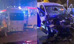 Rize'de Trafik Kazası: Dolmuş ile Otomobil Çarpıştı