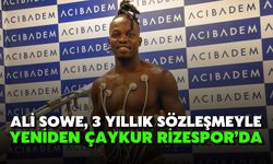 Ali Sowe, 3 Yıllık Sözleşmeyle Yeniden Çaykur Rizespor’da