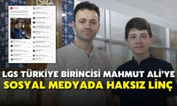 LGS Türkiye Birincisi Mahmut Ali’ye Sosyal Medyada Haksız Linç