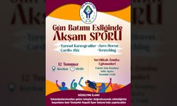 Rize Belediyesi'nden "Gün Batımı Eşliğinde Akşam Sporu" Etkinliği