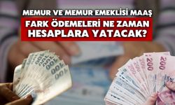 Memur ve memur emeklisi maaş fark ödemeleri ne zaman hesaplara yatacak? Memur ve Memur Emeklileri Dikkat!