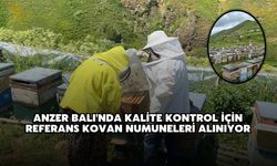 Anzer Balı'nda Kalite Kontrol İçin Referans Kovan Numuneleri Alınıyor