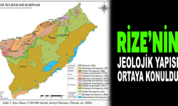 Rize’nin Jeolojik Yapısı Ortaya Konuldu
