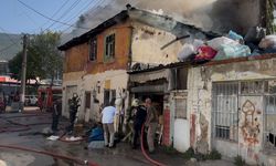 Bursa’da müstakil ev küle döndü, dumanlar kentin birçok noktasından görüldü