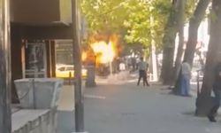 Elektrik panosunun patlaması sonucu çıkan yangın paniğe sebep oldu