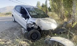 Erzincan’da trafik kazası: 2 yaralı