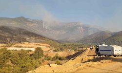Hatay’da yangınla mücadele 14. saatte devam ediyor