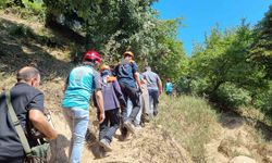 Yaşadığı dağlık alanda rahatsızlanan yaşlı kadın için ekipler seferber oldu