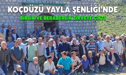 Koçdüzü Yayla Şenliği’nde Birlik ve Beraberlik Zirveye Çıktı