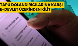 Tapu Dolandırıcılarına Karşı E-devlet Üzerinden Kilit