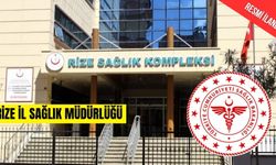 RİZE İL SAĞLIK MÜDÜRLÜĞÜ İHALE İLANI
