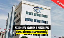 RİZE SGİM HİZMET BİNASI ÇATI KAPATILMASI İŞİ