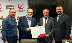 Yeniden Refah Partisinde Rize İlçe Teşkilatlarında Bayrak Değişimi