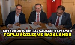 ÇAYKUR'da 10 Bin 845 Çalışanı Kapsayan Toplu Sözleşme İmzalandı!