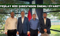 Yeşilay Rize Şubesi’nden Önemli Ziyaret