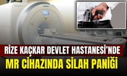 Rize Kaçkar Devlet Hastanesi’nde MR Cihazında Silah Paniği Yaşandı