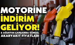 Motorine İndirim Geliyor | Güncel Akaryakıt Fiyatları 6 Ağustos Çarşamba