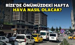 Rize'de önümüzdeki hafta hava nasıl olacak?