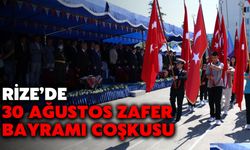 Rize’de 30 Ağustos Zafer Bayramı Coşkusu