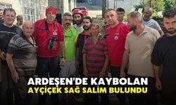 Ardeşen'de Kaybolan Selçuk Ayçiçek Sağ Salim Bulundu