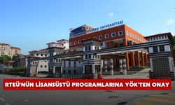 RTEÜ'nün Lisansüstü Programlarına YÖK'ten Onay